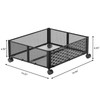 Innotic Under Bed Storage with Wheels, Tool-free Assembly Under Bed