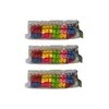 120 Silbatos Plástico con Collar Colores Surtidos para Fiesta y