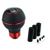 Abfer 5 Speed Shifter Knob PU Leather Car Gear Shift
