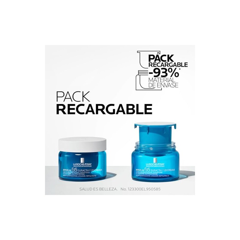 La Roche-Posay Hyalu B5, Refill Crema Antiedad Reafirmante, Acción Alisadora