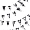 60m PE Black and White Checkered Racing Flag F1 Racing