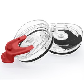 AiHeart 30/40 oz Tumbler Replacement Lids,2pack Spill Proof Straw Lids for YETI,Old Style RTIC,Ozark Trail and More,for Travel Tumblers,Stainless Steel Tumblers,Straw and Sippy Friendly