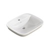 American Standard 1721001.020 Aspirations Drop-In Bathroom Sink, White