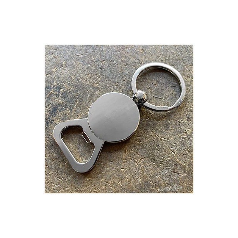 Cat Tree Moon Bottle Opener Keychain