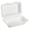 Elsjoy 90 Pack Disposable Clamshell To Go Containers, 9"x 6"