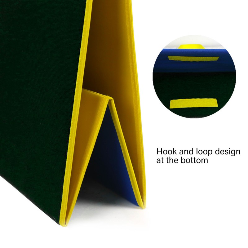 Foldable Felt Flannel Board Educational Freestanding Double Sided Portable Teaching