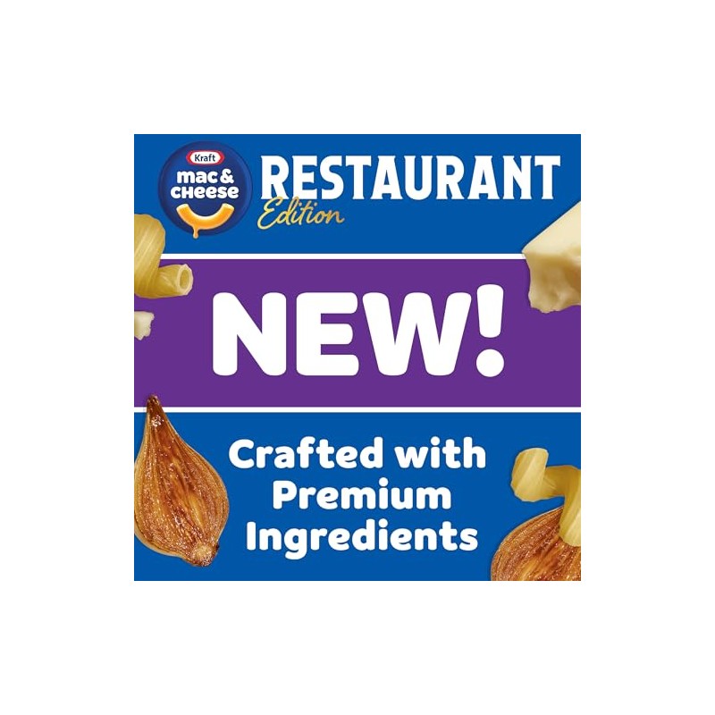 Kraft Mac and Cheese Restaurant Edition Macaroni and Cheese, 1