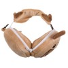 Out of the blue Plush Travel Pillow with Eye Mask