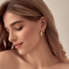 Eahoopfm Clip on Earrings Women, 14K Gold Small Gold Hoop