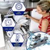Set of 8 Pieces of Bearing Hooks for Dishwasher Bottom