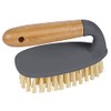 Macosa UMEN068 Scrubbing Brush with Bamboo Handle Natural Bristles Brush