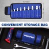 Workpro 9-Piece Shower Valve Socket Wrench Set with Bar Handle