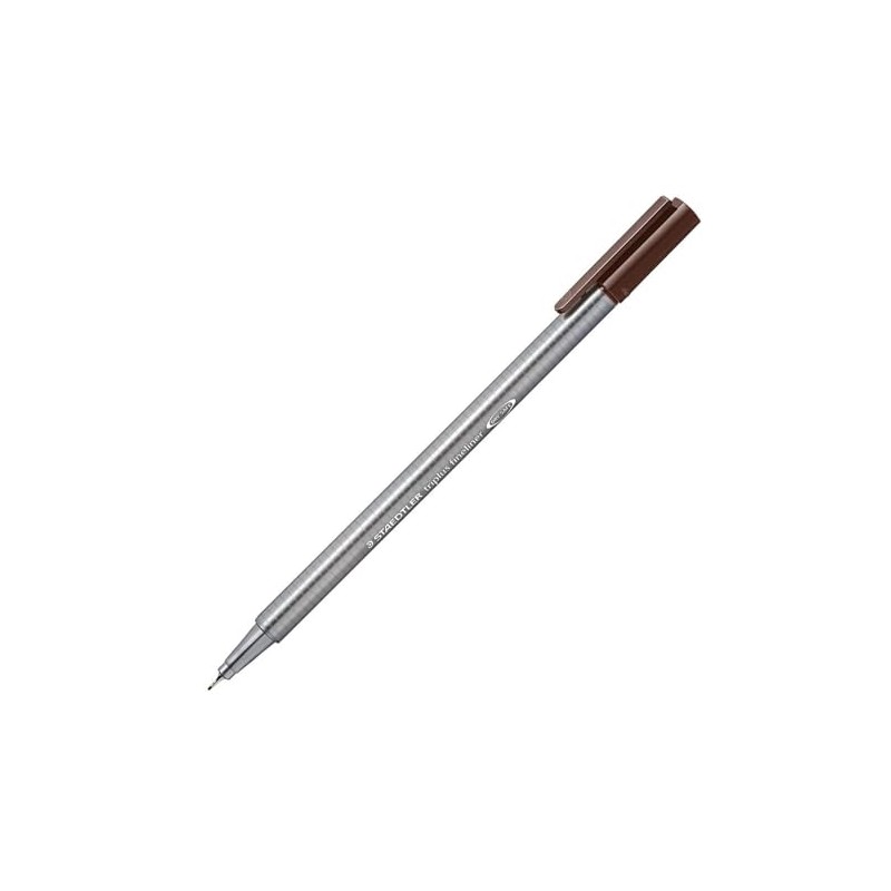 Staedtler Triplus Fineline 334 – Superfine Tip 0.3 mm Sepia