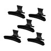 MEKEET 5 Pcs Black Butterfly Hair Claw Clips - Hairdresser