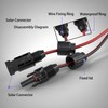 iHaospace Solar Connector to DC 8020 Extension Cable 6.56FT /