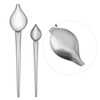 Cridoz 6 Pcs Stainless Steel Kitchen Cooking Tweezers Precision Tongs