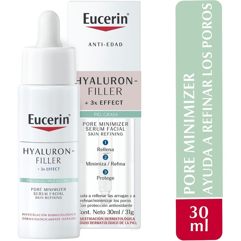Eucerin Hyaluron Filler Pore Minimizer Serum Facial 30 Ml
