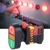 APBB-22/25N Double Push Button Switch with LED Light, NO+NC Button