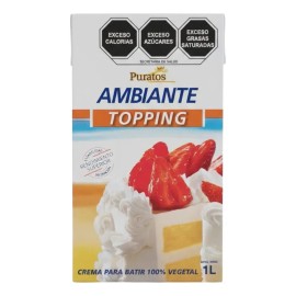 Crema para Batir Ambiante Puratos 1lt