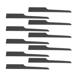 VGOL Pack of 10 32T Air Saw Blades Air Body Saw Replacement Blades Air Body Saw Blades Replacement High Bi-Metal Central Air Body Saw Blades Replacement Cutting Tool Black