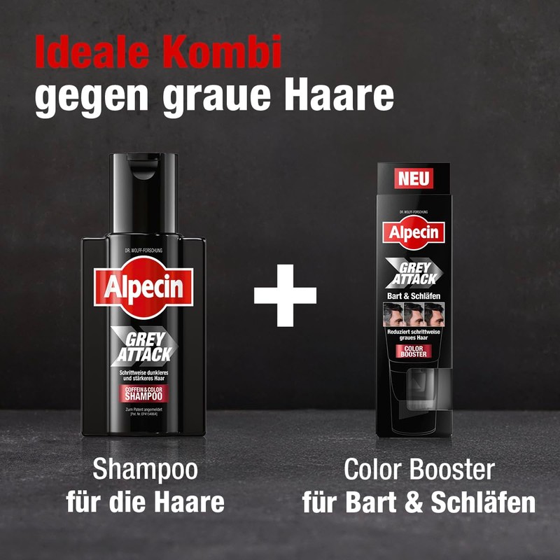 Alpecin Grey Attack Beard & Temples Color Booster 50 ml