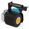 QWORK 4.5 x 4 Inch, 40 Grit Abrasive Wheel &