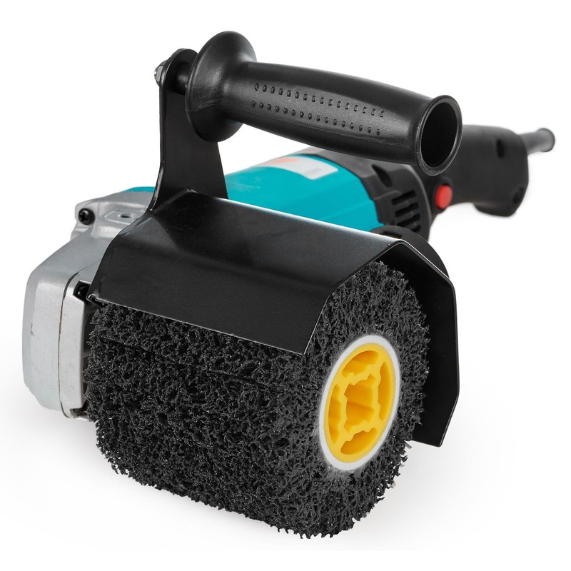QWORK 4.5 x 4 Inch, 40 Grit Abrasive Wheel &