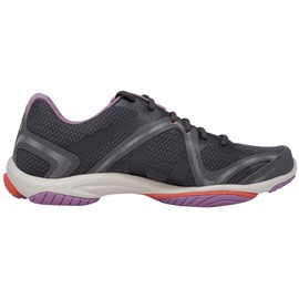 Ryka Women's Influence Cross Trainer Shoe, Quiet Grey/Orchid/Peach, 7.5 W US