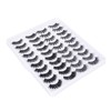 20 Pairs 6D False Eyelashes 4 Styles Long Thick Semi