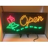 Open Sign W/Rose LED Light Sign Ultra Bright for Business