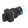 25Pcs Knob Selector Switch Self Locking 3 Speed with Light