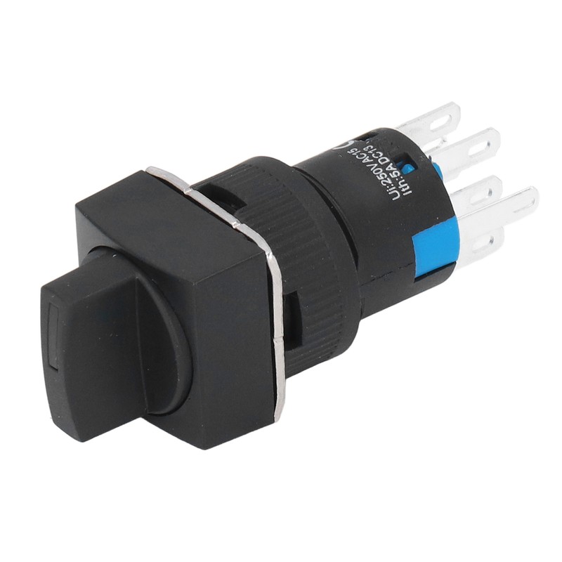 25Pcs Knob Selector Switch Self Locking 3 Speed with Light