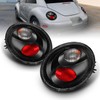 AmeriLite Clear Black Altezza Taillights For 1998-2005 Volkswagen Beetle -