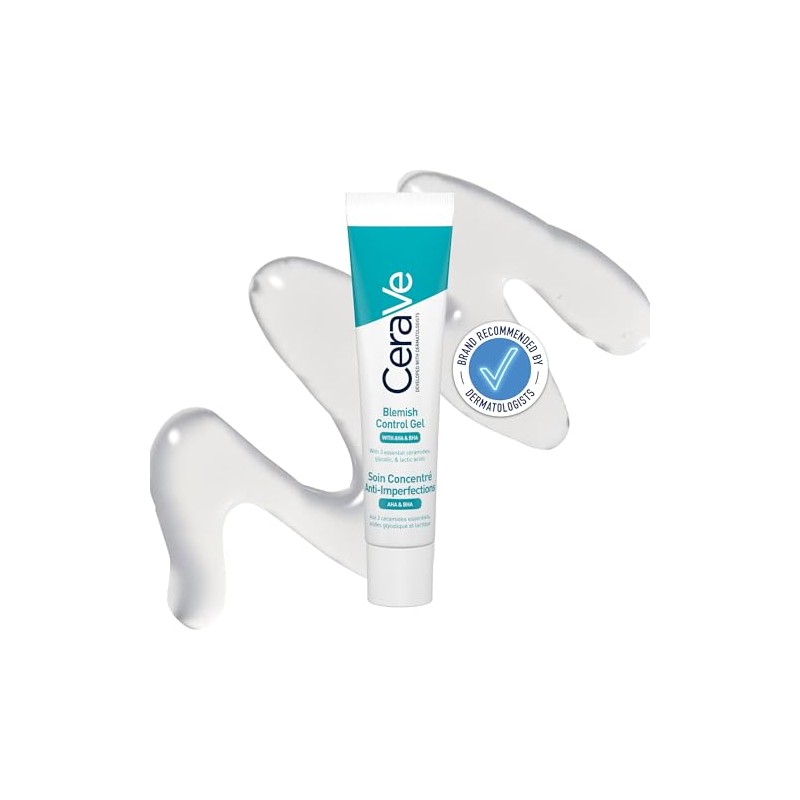 CeraVe Blemish Control Gel Moisturiser with 2% Salicylic Acid, 40ml