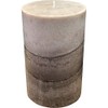Wicks N More Espresso Pillar Candles (4x6)