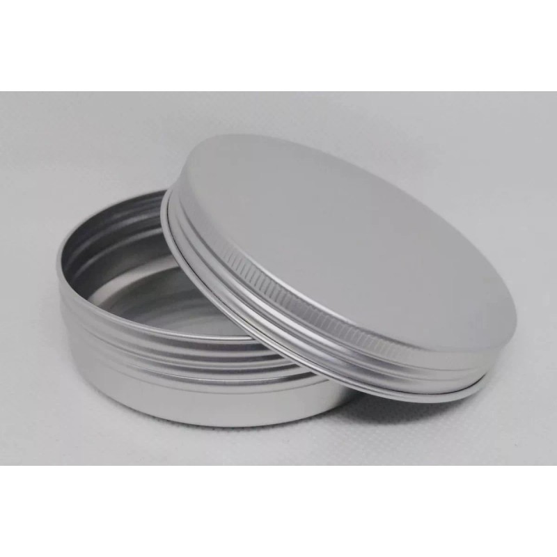 Meliars Envase Pomadera Aluminio Metal 100 Grs ( 55 Piezas)