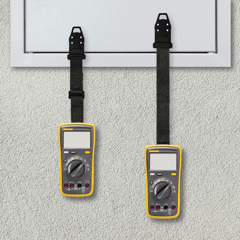 Black Magnetic Hanging Strap for Fluke, Magnetic Multimeter Hanger Strap
