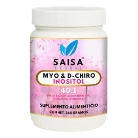 Myo y D - Chiro Inositol 401 Suplemento Alimenticio Potenciado con Inulina de Agave, Zinc, cido Flico y Vitamina D3 Equilibrio Hormonal, Fertilidad