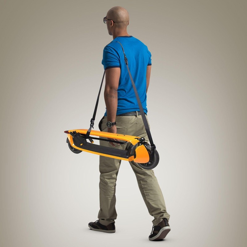 NIDHFG 1 Piece Black Scooter Shoulder Strap, Adjustable Size, Creative