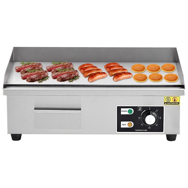 DYTesa Commercial Electric Griddle, 21 Inch Stainless Steel Flat Top