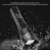 Telescopic LED Flashlight High Bright USB Rechargeable Zoomable Flashlights IPX4