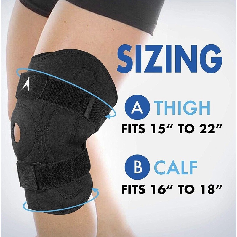 Arthritis, Bursitis, Compression, Immobilization, Stabilization ATX Hinged Knee Brace -