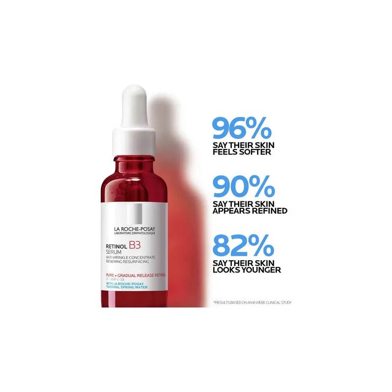 Kit 4 Serums La Roche-posay Retinol B3 Hyalu B5 C10