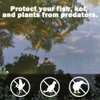 POYEE 20x30ft Pond Netting for Leaves Leaf Net Cover Pond