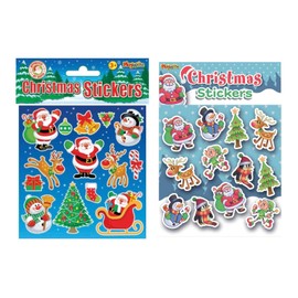 12 x Christmas Sticker Sheets