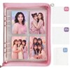 ISAX Seal Notebook, A5 Transparent, Large, Clear, Glitter Included, Binder,