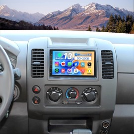 7 Inch Car Stereo for Nissan Frontier 2005 2006 2007 2008,for Nissan Rogue 2008-2011 with Wireless Carplay/Android Auto GPS DSP Bluetooth FM/AM Reverse Camera,2+32G