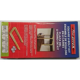 Superior Ride Effex 13-0146A Square U-Bolt Kit Leaf Spring U Bolts 2-5/8" X 9-1/4"