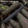 REAT Gardening Heavy Duty Machete,24" Full Tang Machete with Shaeth,Ergonomic