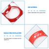 4PCS AC Air Conditioning Vent Cover Trim Decoration Ring Interior